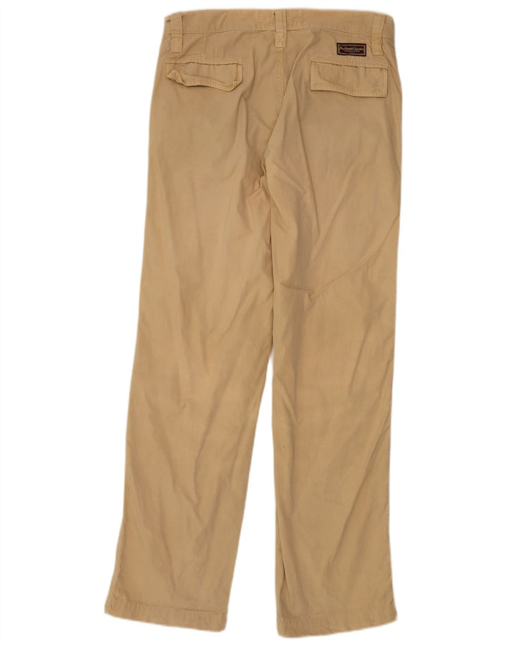 MARLBORO CLASSICS Mens Straight Cargo Trousers EU 50 Large W34 L33 Beige