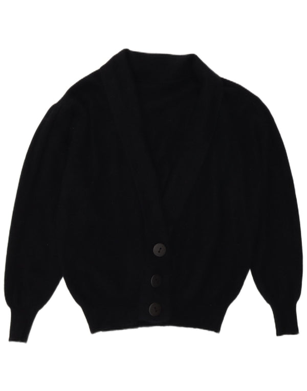 Vintage Womens Cardigan Sweater UK 16 Large Navy Blue