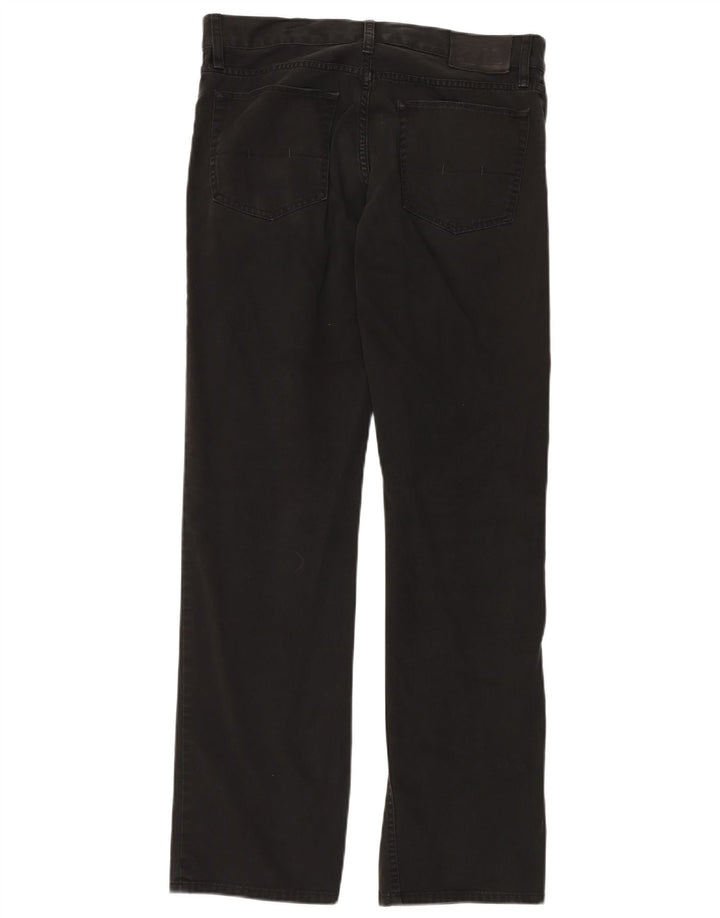 POLO RALPH LAUREN Mens Straight Jeans W32 L32 Black Cotton