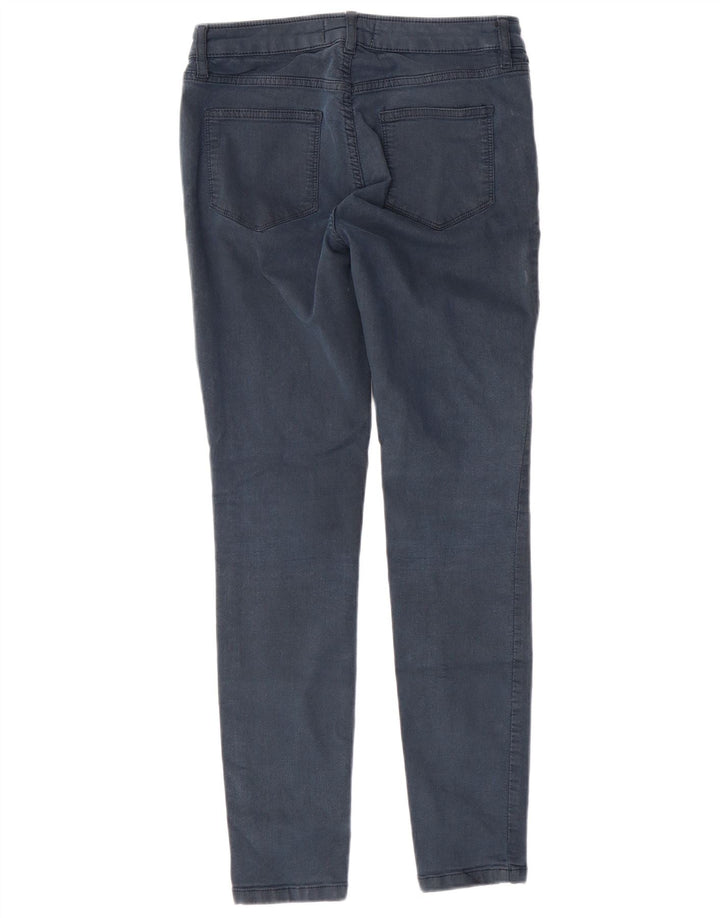 FAT FACE Womens Skinny Jeans UK 10 Small W28 L28  Navy Blue