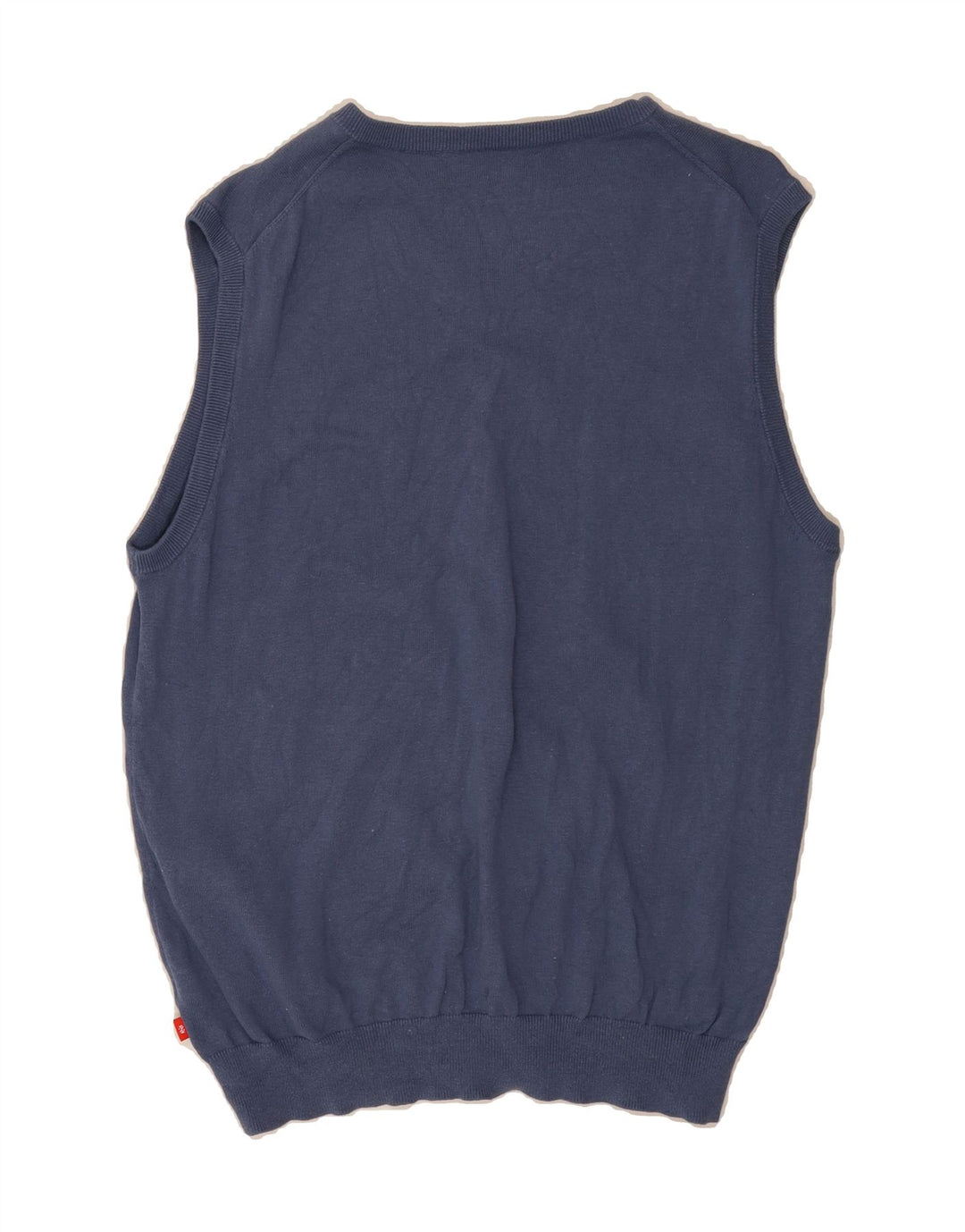 IZOD Mens Vest Tank Top XL Blue Cotton Vintage Izod and Second-Hand Izod from Messina Hembry 
