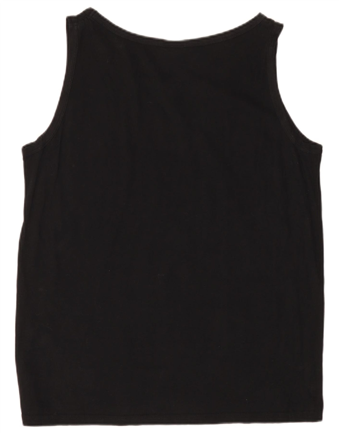 UMBRO Womens Vest Top UK 18 XL Black Cotton