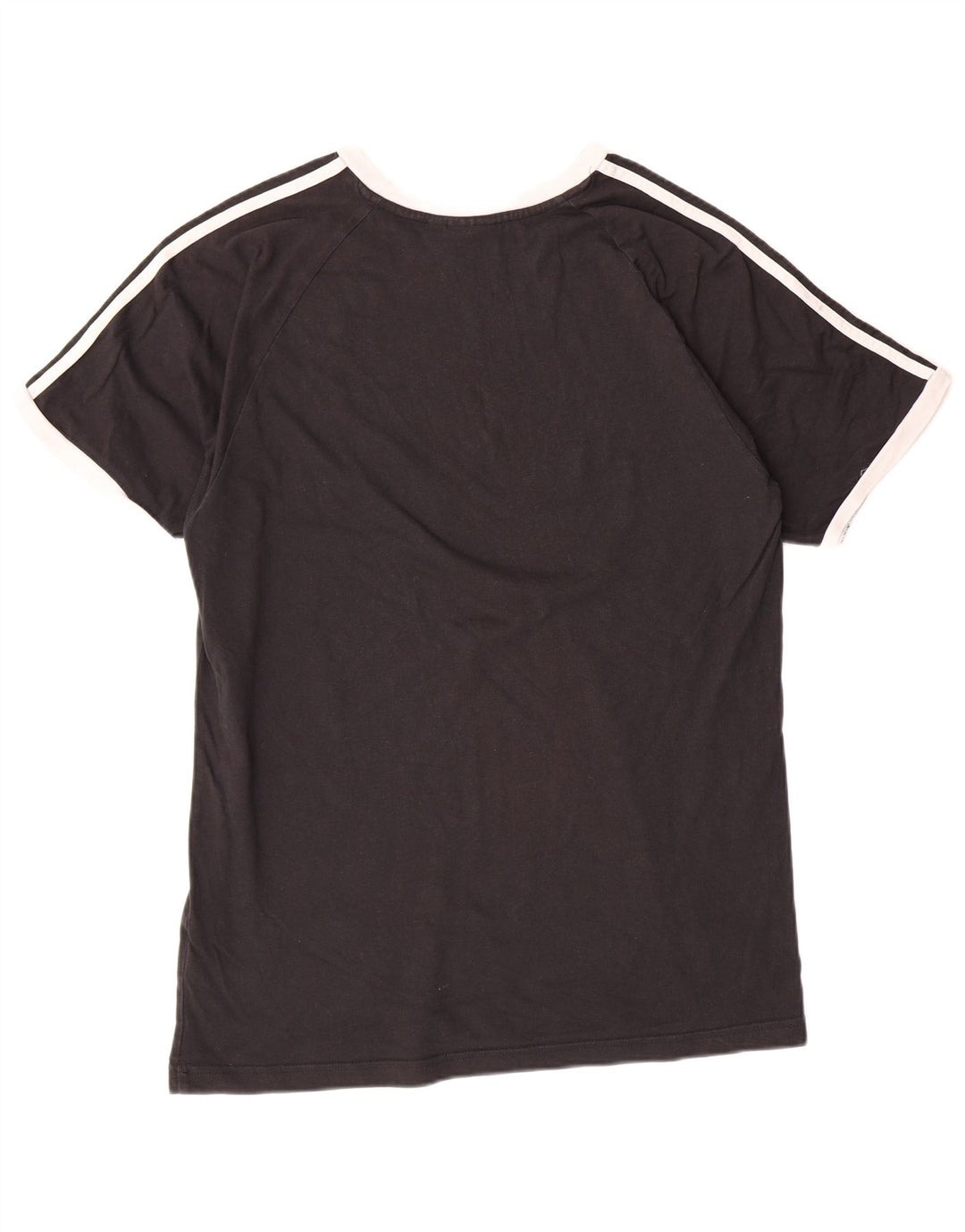 ADIDAS Mens T-Shirt Top Large Black Cotton