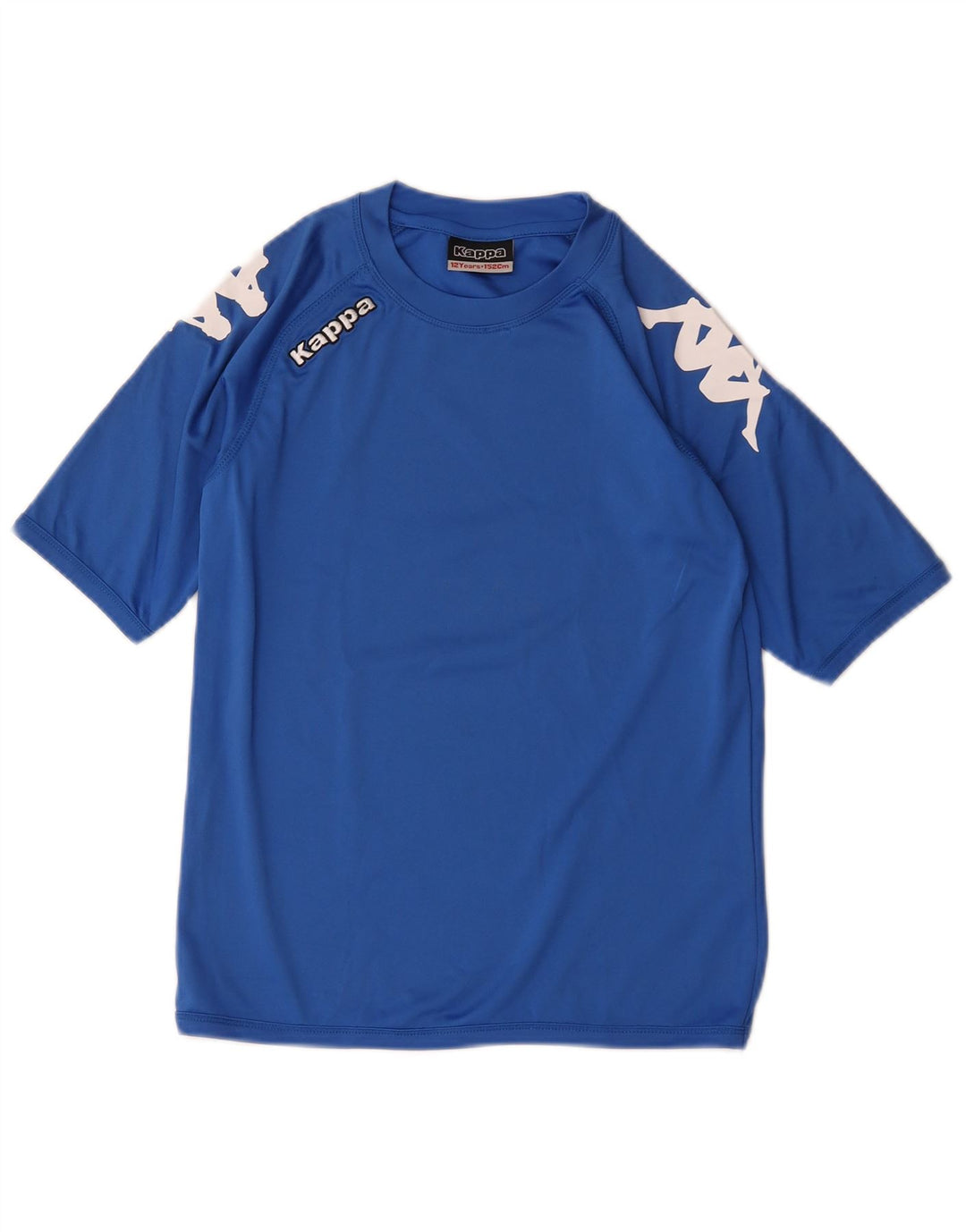 Kappa Boys Graphic T-Shirt Top 11-12 Years Blue Polyester