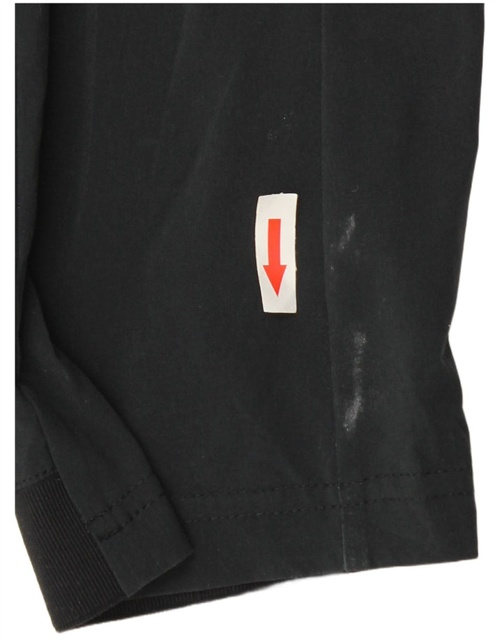 Nike Mens Dri Fit Graphic Tracksuit Trousers Joggers Medium Grey Polyester