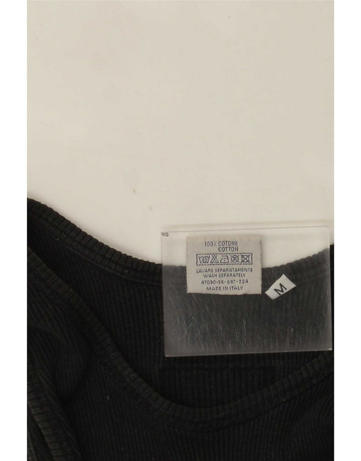 Levi's Womens Vest Top UK 12 Medium Black Cotton