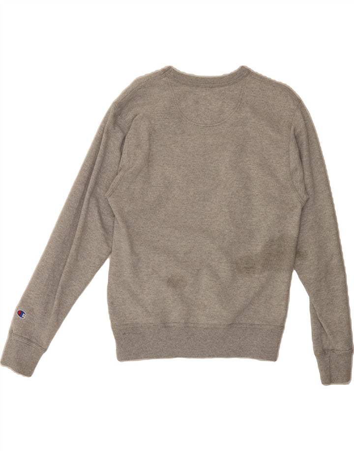 CHAMPION Mens Sweatshirt Jumper Small Grey Cotton Vintage Champion and Second-Hand Champion from Messina Hembry 