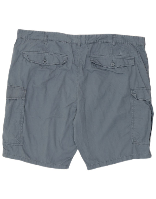 Mountain Warehouse Mens Cargo Shorts W44 2XL Blue Cotton