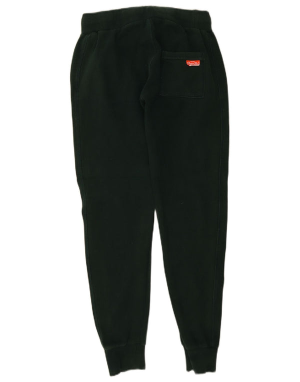 Superdry Mens Slim Fit Tracksuit Trousers Joggers Small Green Sports