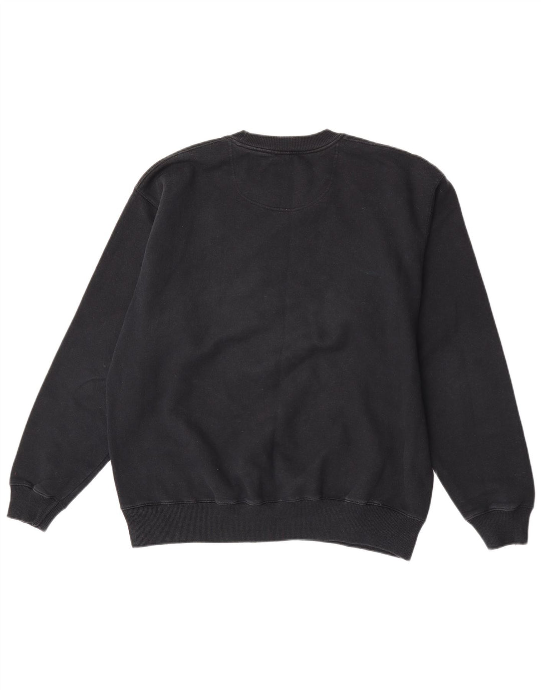 Champion Mens Sweatshirt Jumper Large Black Cotton