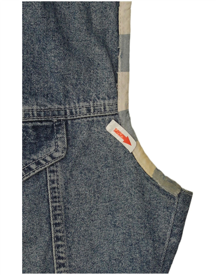 Squaw Womens Denim Gilet UK 10 Small Blue