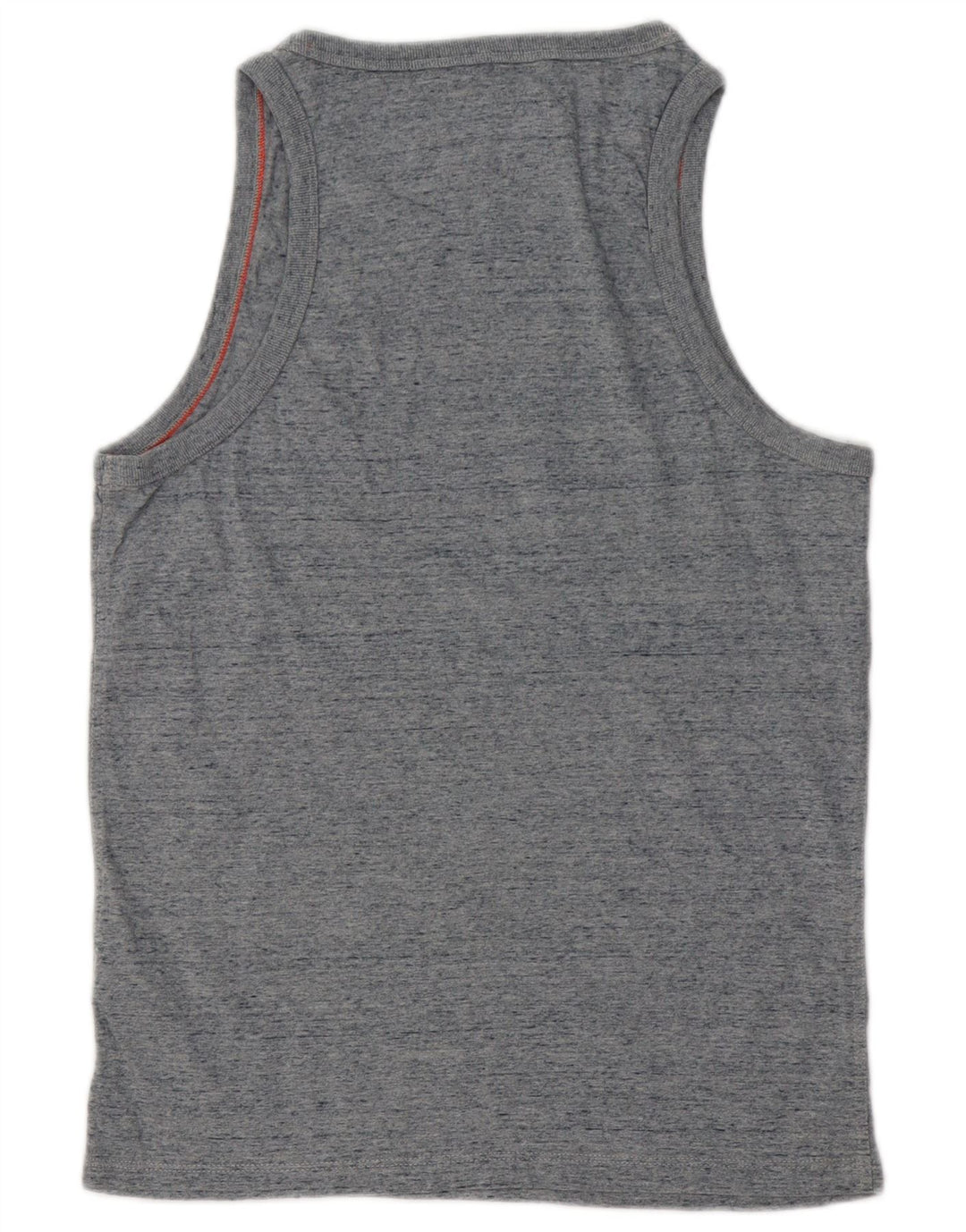 SUPERDRY Mens Vest Top Large Grey Flecked Cotton