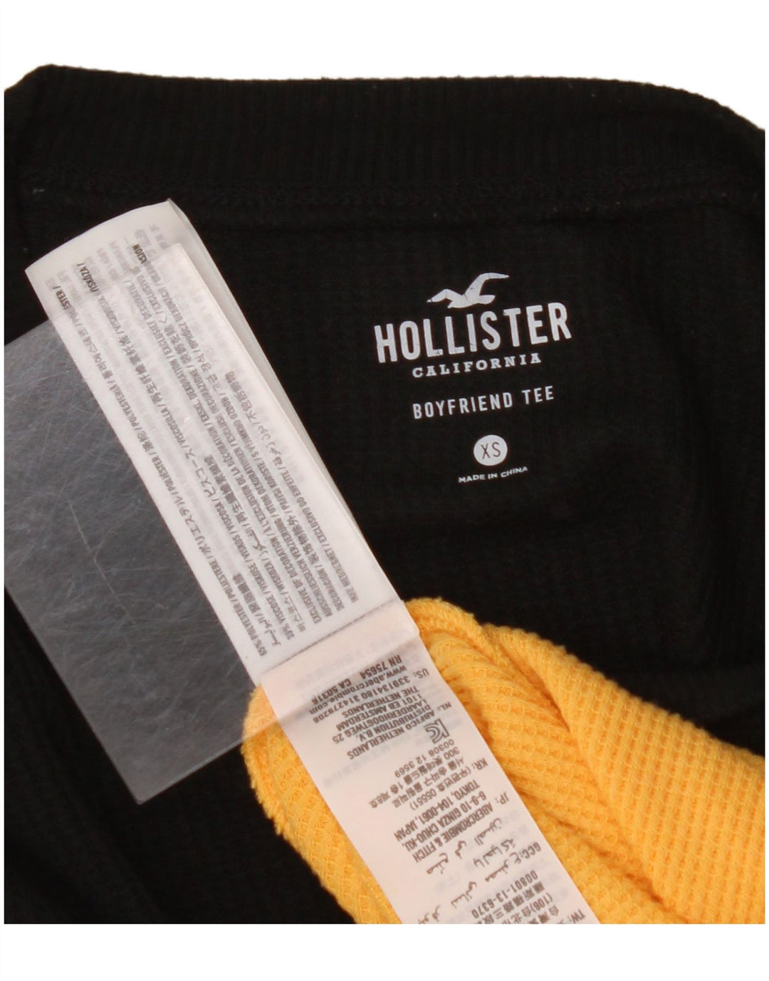 HOLLISTER Womens Crew Neck Jumper Sweater UK 6 XS Multicoloured