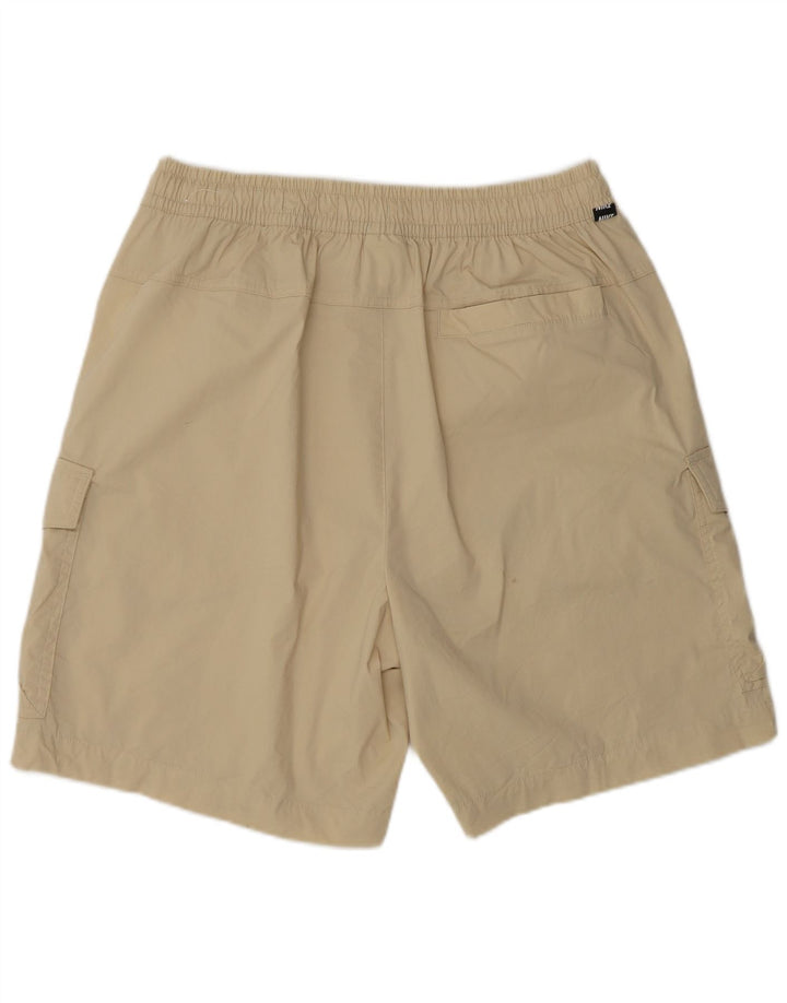Nike Mens Cargo Shorts Medium W34  Beige Cotton