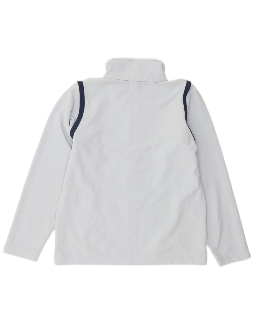Kappa Womens Tracksuit Top Jacket UK 14 Large Blue Colourblock Polyester