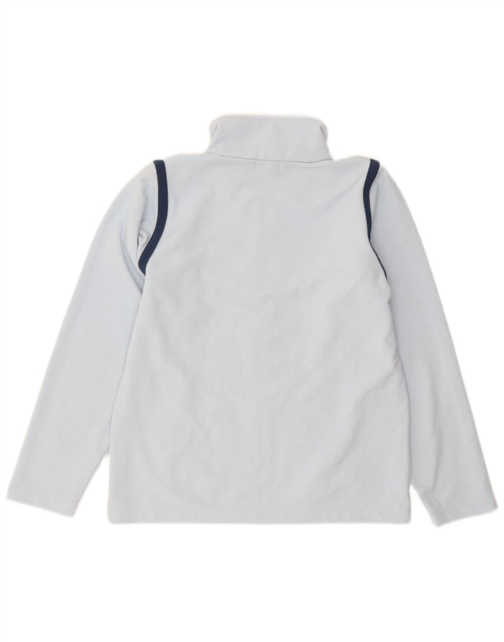 Kappa Womens Tracksuit Top Jacket UK 14 Large Blue Colourblock Polyester