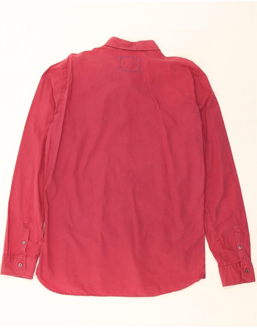 JOOP Mens Slim Fit Shirt XL Red Cotton Vintage Joop and Second-Hand Joop from Messina Hembry 