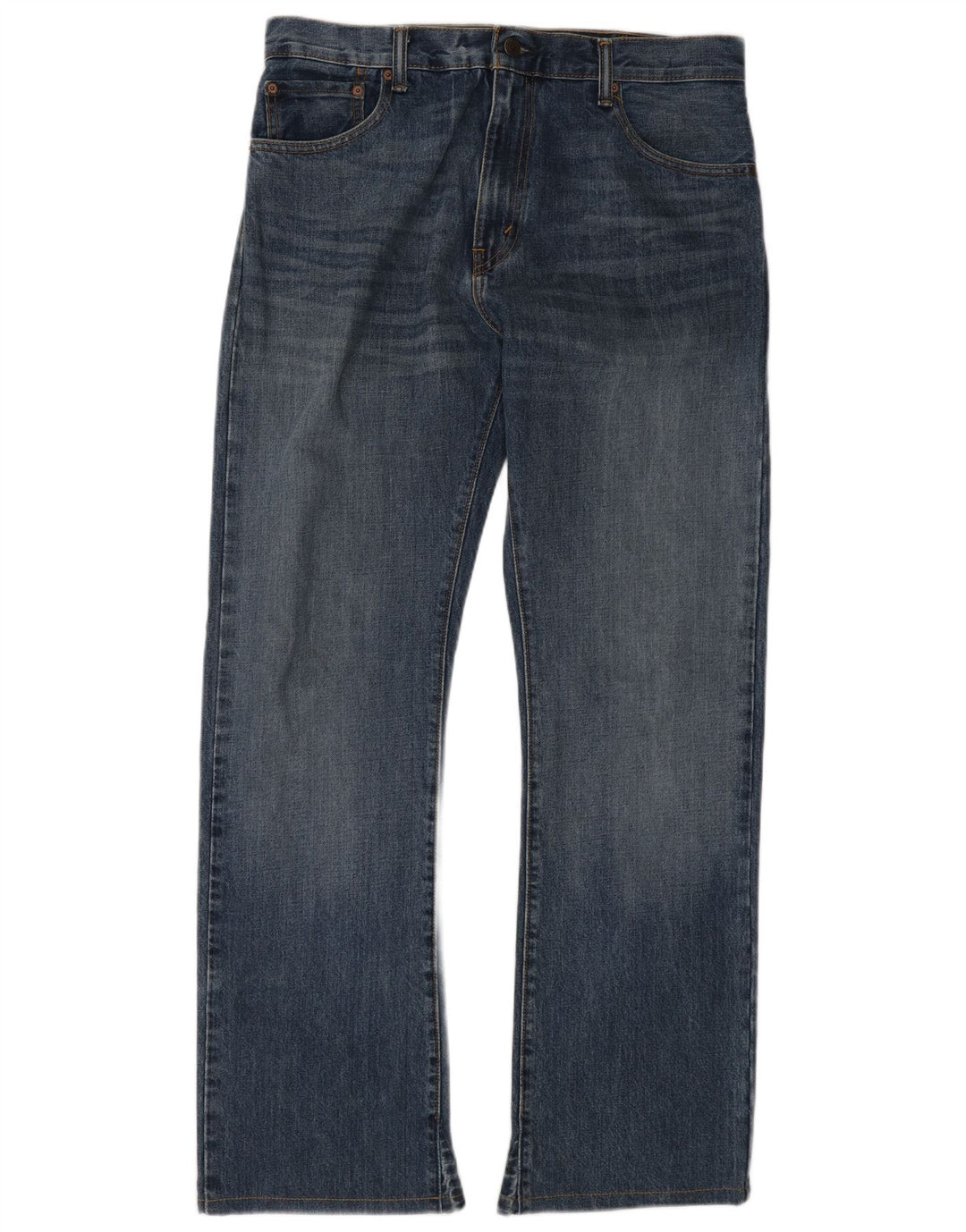 Levi's Mens 517 Bootcut Jeans W34 L34 Blue Cotton