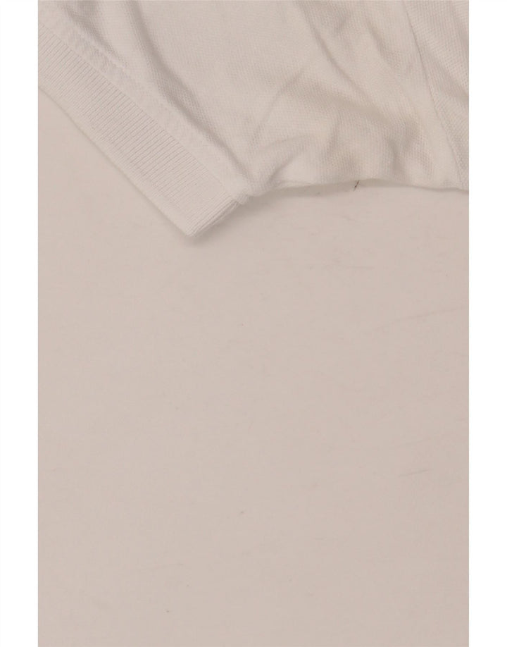 KAPPA Mens Polo Shirt 2XL White Cotton