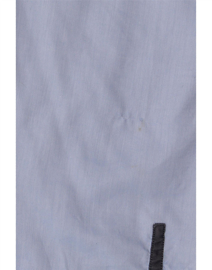 Harmont & Blaine Mens Regular Fit Shirt Large Blue Cotton