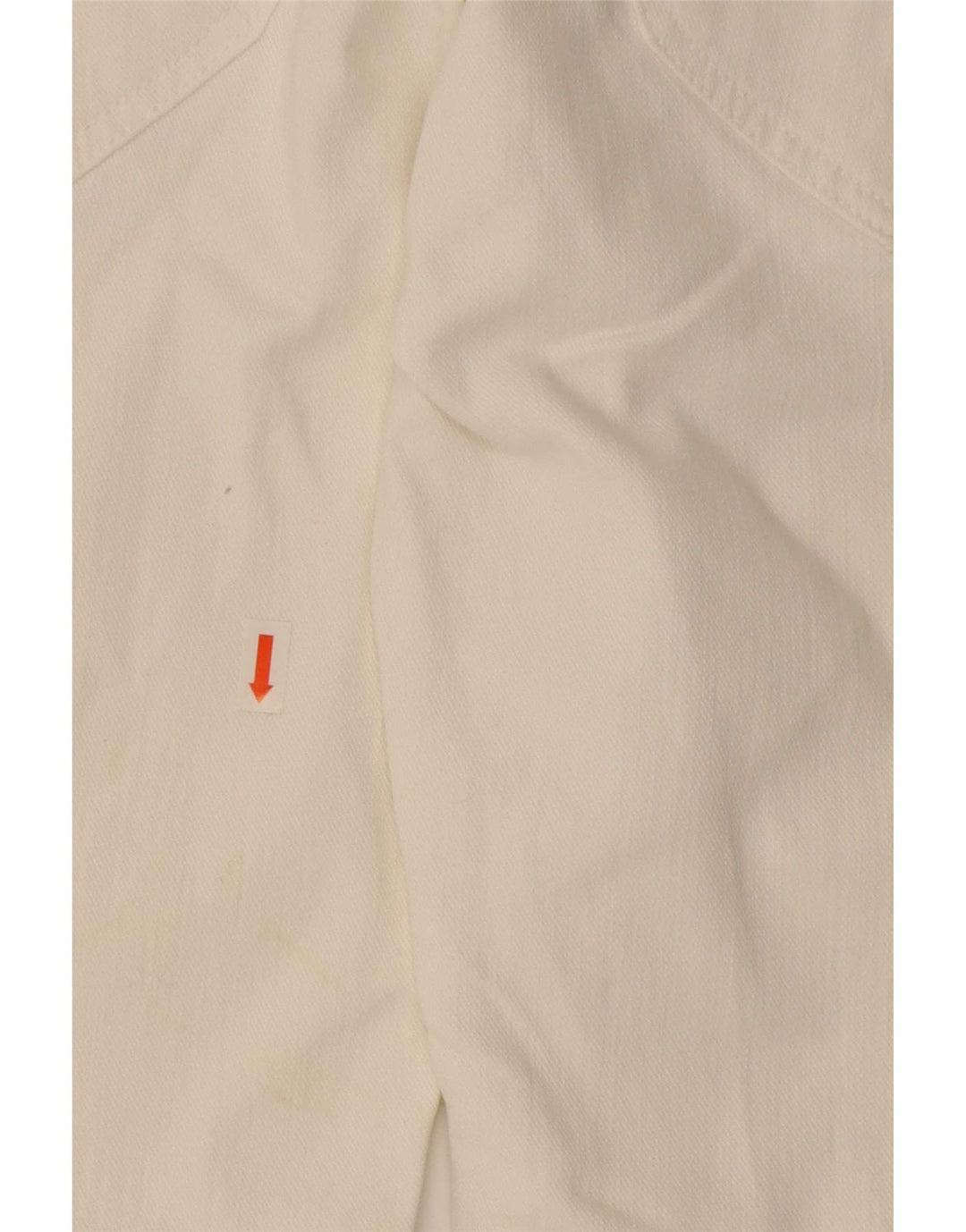 Lee Womens Norma Straight Jeans W31 L29 White Cotton