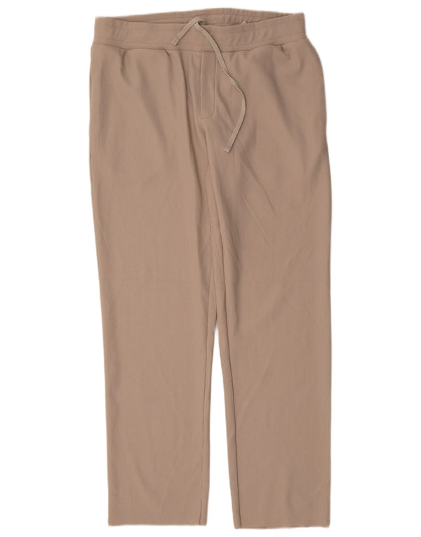 Jack & Jones Mens Tracksuit Trousers Large Beige Polyester
