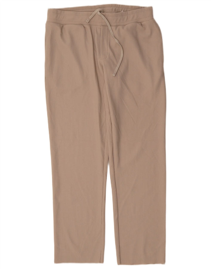 Jack & Jones Mens Tracksuit Trousers Large Beige Polyester