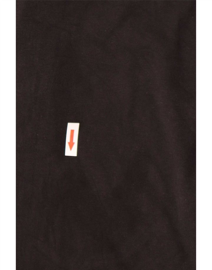 Dickies Mens Top Long Sleeve XL Black Cotton