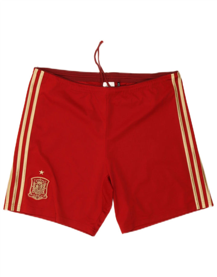 Adidas Mens Climacool Sport Shorts Medium Red Polyester