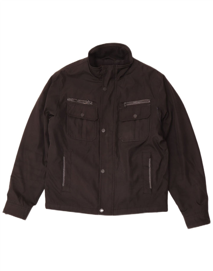 Michael Kors Mens Utility Jacket UK 38 Medium Black Polyester