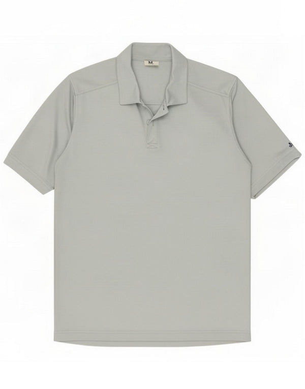 Adidas Mens Polo Shirt Medium Grey
