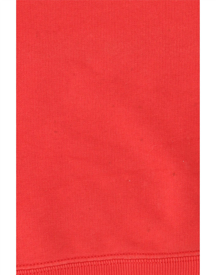 Polo Ralph Lauren Womens Oversized Sweatshirt Jumper UK 14 Medium Red