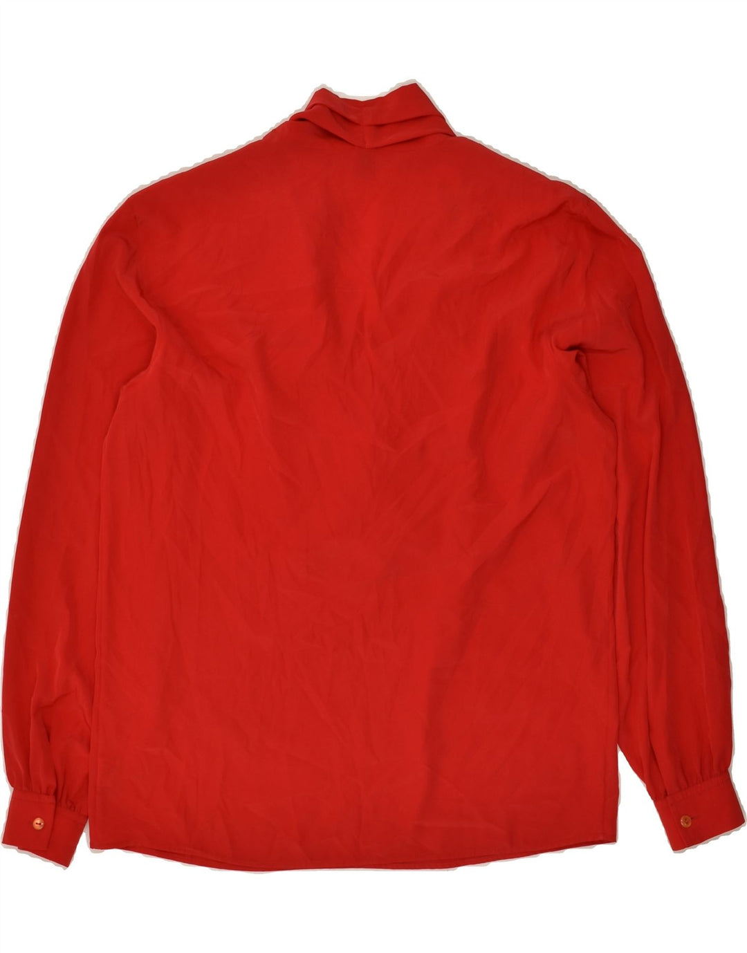 MARIO PUCCI CECCONI Womens Long Sleeve Blouse Top IT 44 Medium Red | Vintage Mario Pucci Cecconi | Thrift | Second-Hand Mario Pucci Cecconi | Used Clothing | Messina Hembry 
