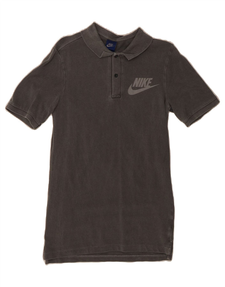 NIKE Mens Polo Shirt XS Grey Cotton Vintage Nike and Second-Hand Nike from Messina Hembry 
