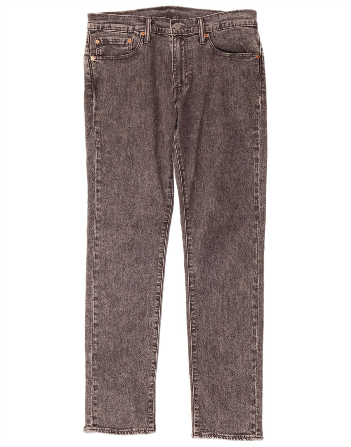 Levi's Mens 511 Slim Jeans W32 L32 Grey Flecked Cotton