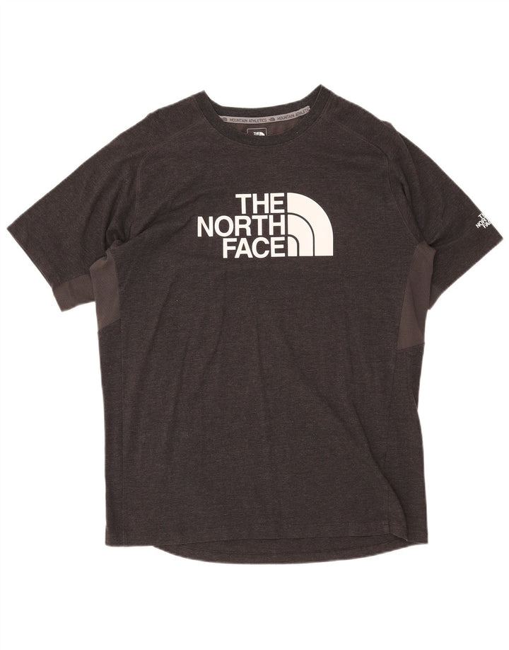 The North Face Mens Graphic T-Shirt Top Large Grey