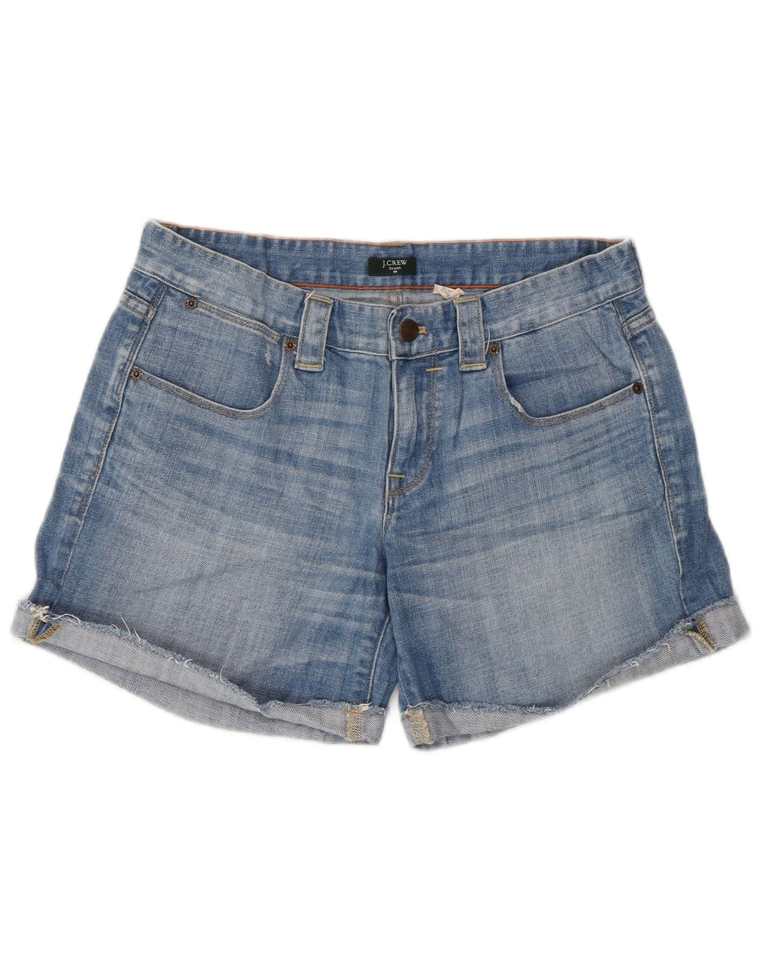 J. CREW Womens Denim Shorts US 6 Medium W30  Blue Cotton