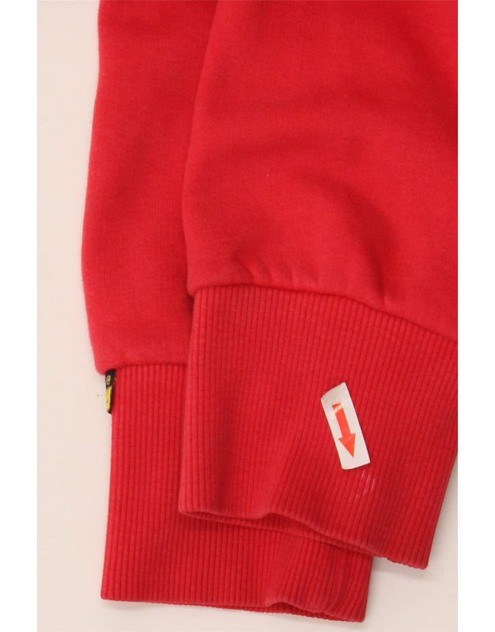 Superdry Mens Graphic Hoodie Jumper Large Red