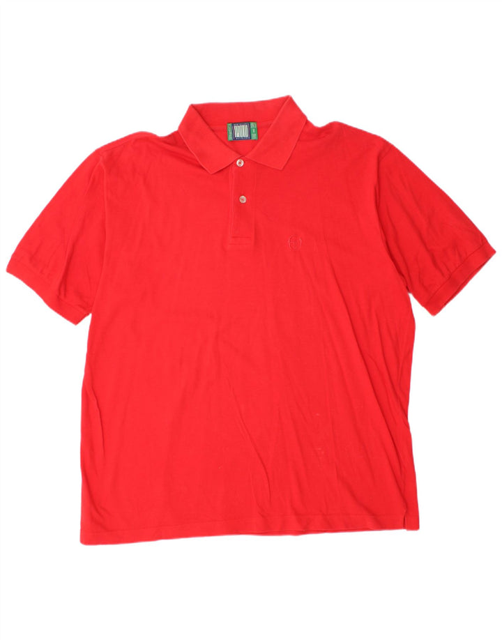 SERGIO TACCHINI Mens Polo Shirt XL Red