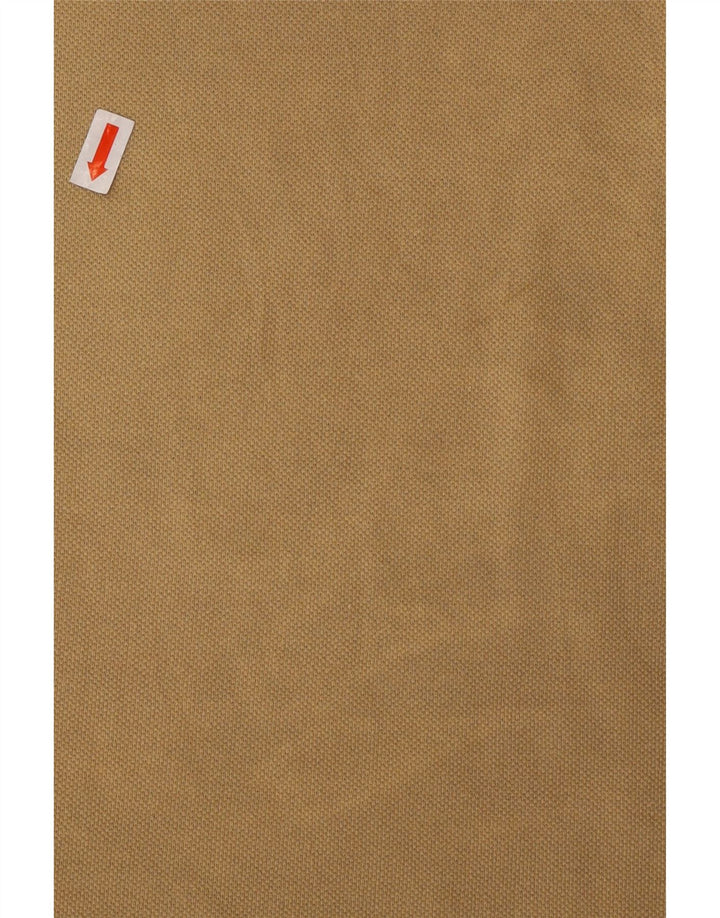 KAPPA Mens Polo Shirt Large Beige Cotton