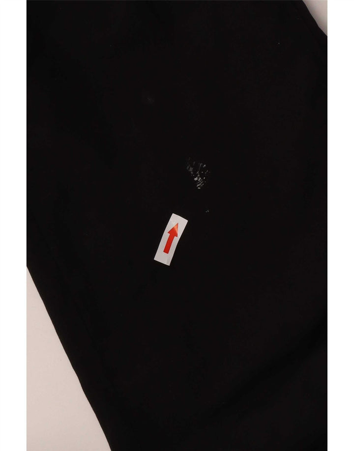 Adidas Mens Tracksuit Trousers Joggers Small Black Polyester