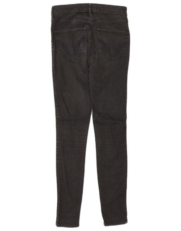 Hollister Womens Skinny Jeans US 3 XS W26 L29 Black Cotton