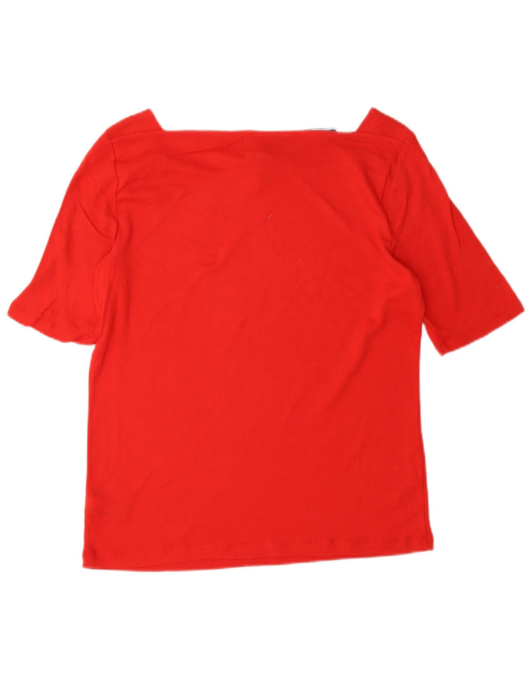 Chaps Womens Classics Blouse Top UK 16 Large Red Cotton