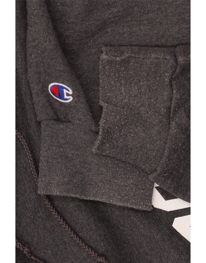 CHAMPION Mens Columbia Graphic Hoodie Jumper 2XL Grey