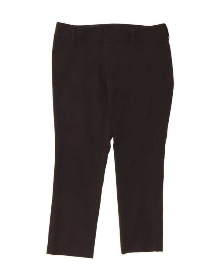 EDDIE BAUER Womens Slim Cropped Trousers US 8 Medium W30 L25 Black Vintage Eddie Bauer and Second-Hand Eddie Bauer from Messina Hembry 