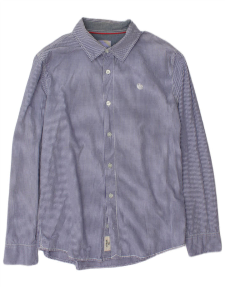 Fat Face Mens Regular Fit Shirt Large Blue Striped Cotton