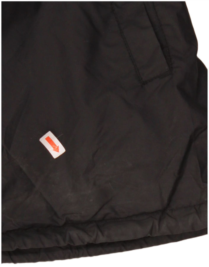 VANS Mens Rain Jacket UK 38 Medium Black Nylon