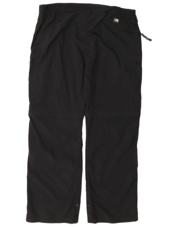 The North Face Womens Straight Cargo Trousers Large W34 L29 Black Nylon