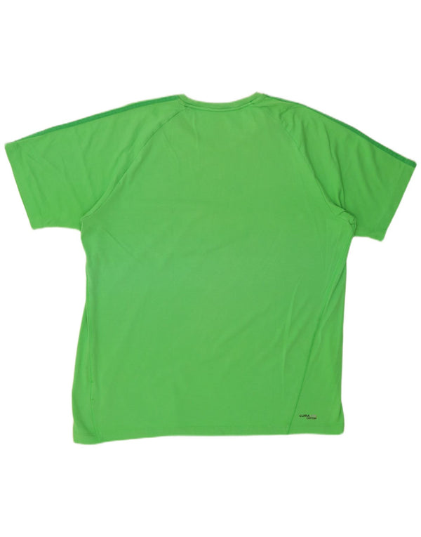 ADIDAS Mens Clima 365 T-Shirt Top XL Green