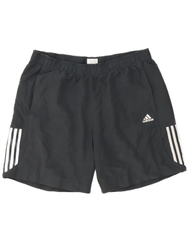 Adidas Mens Climalite Sport Shorts XL Grey Polyester